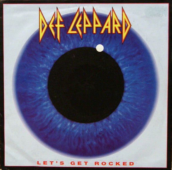 Def Leppard - Let's Get Rocked - Used Vinyl Record 7"