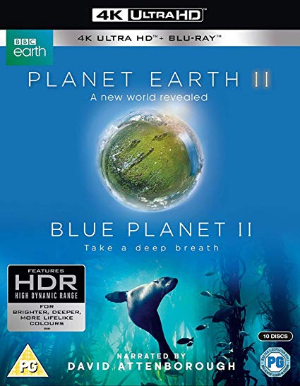 Planet Earth II/Blue Planet II - Blu-ray