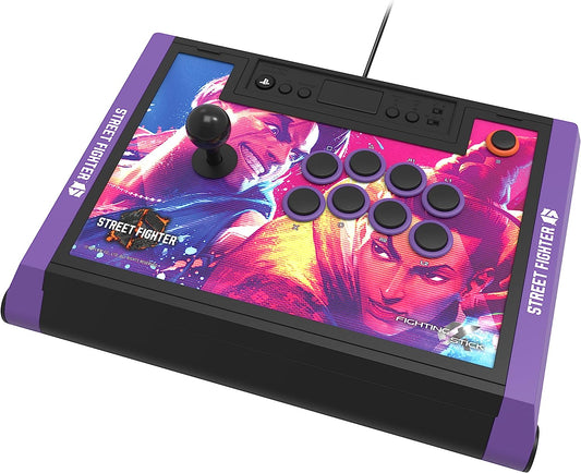 Hori Fighting Stick Alpha (Street Fighter 6) for PS5, PS4, and PC - N