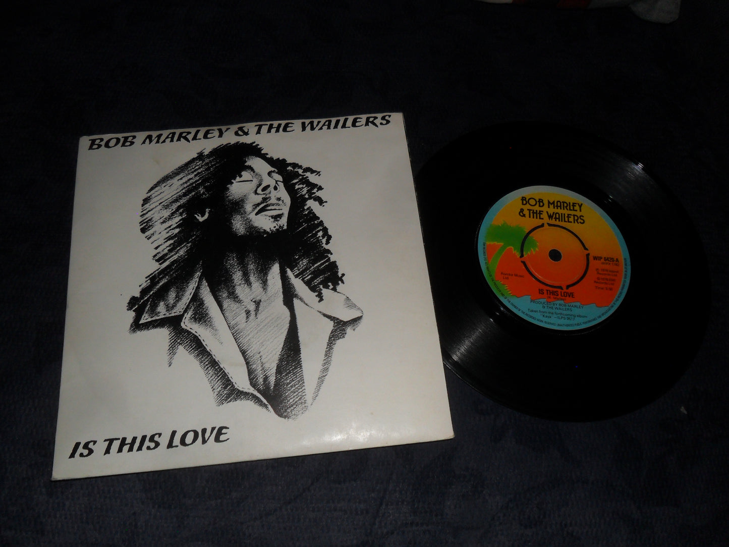 Bob Marley & The Wai - Is This Love - Used Vinyl Record 7"