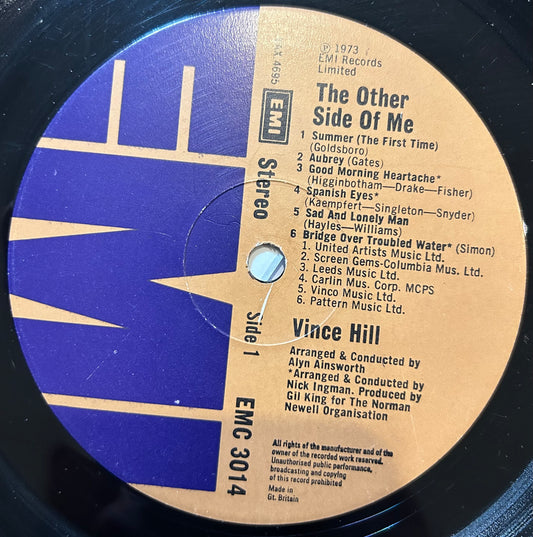 Vince Hill - Other Side Of Me - Used Vinyl Record