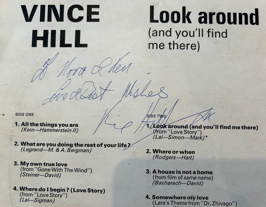 Vince Hill - Look Around - Used Vinyl Record