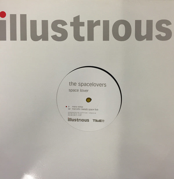 Spacelovers - Space Lover - Used Vinyl Record 12"