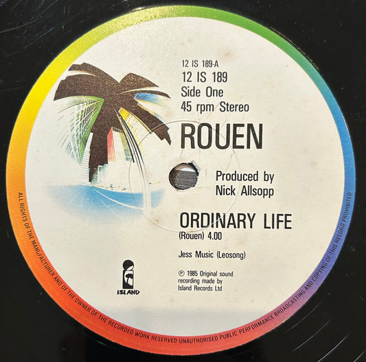 Rouen - Ordinary Life - Used Vinyl Record 12"