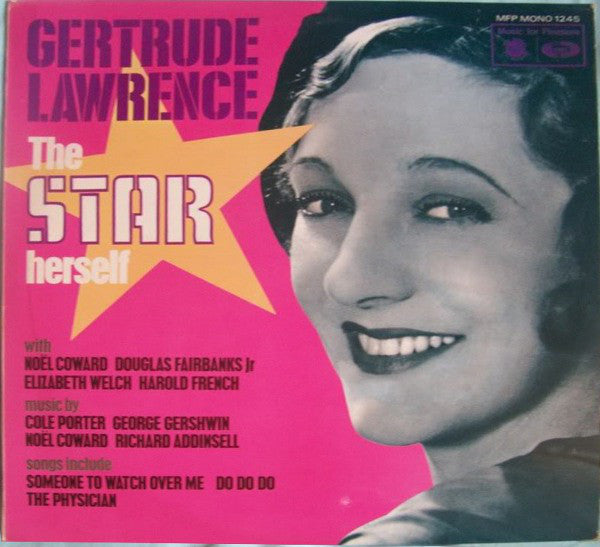 Gertrude Lawrence - Star Herself - Used Vinyl Record