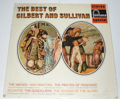 Gilbert & Sullivan - Best Of Gilbert And Sullivan - Used Vinyl Record