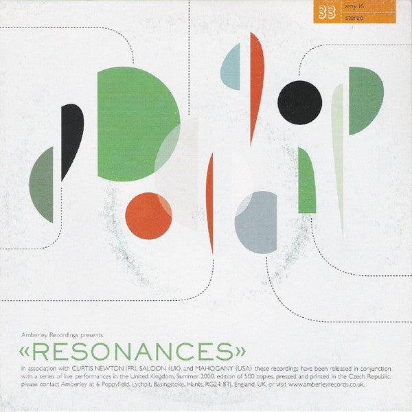 Various - Resonances - Used Vinyl Record 7"