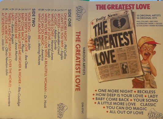 Various - Greatest Love - Used Cassette