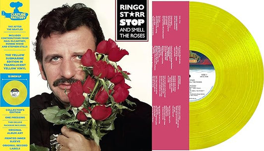RINGO STARR - STOP & SMELL THE ROSES (YELLOW SUBMARINE VINYL) - New V