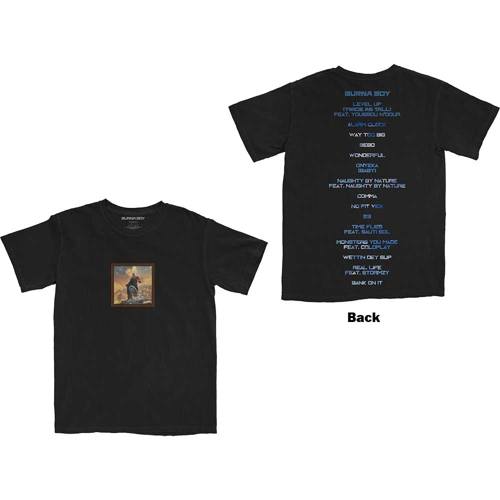 Burna Boy - tshirt - Unisex - Short Sleeves - X-Large