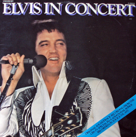 Elvis Presley - Elvis In Concert - Used Vinyl Record