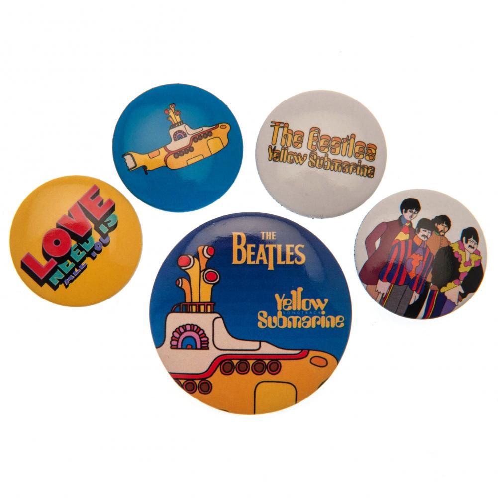 Beatles - Button Badge Set Yellow Submarine - Badges