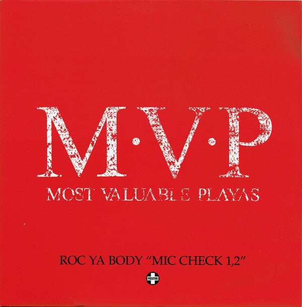 M.V.P. - Roc Ya Body "Mic Check 1, 2" - Used Vinyl Record 12"