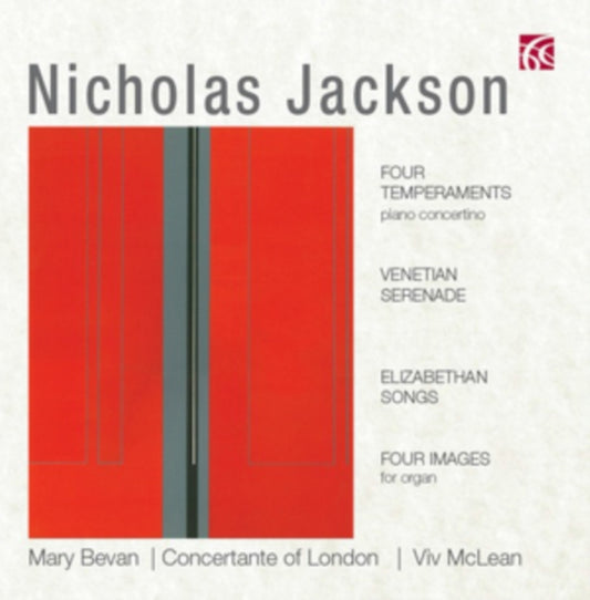 BEVAN/CONCERTANTE OF - JACKSON:CHAMBER & ORGAN WRKS - CD