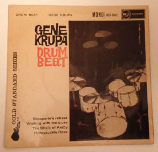 Gene Krupa - Drum Beat - Used Vinyl Record 7"