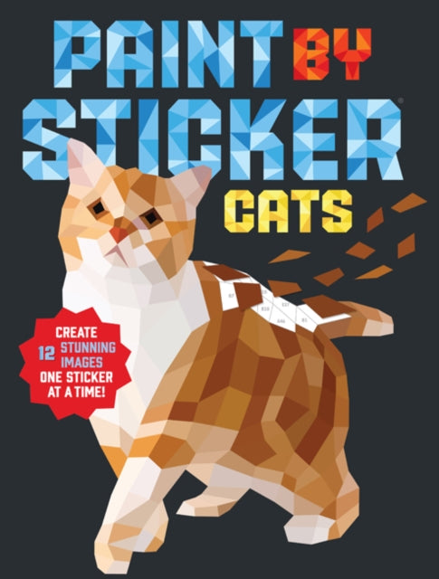 Workman Publishing - Paint by Sticker: Cats - Paperback