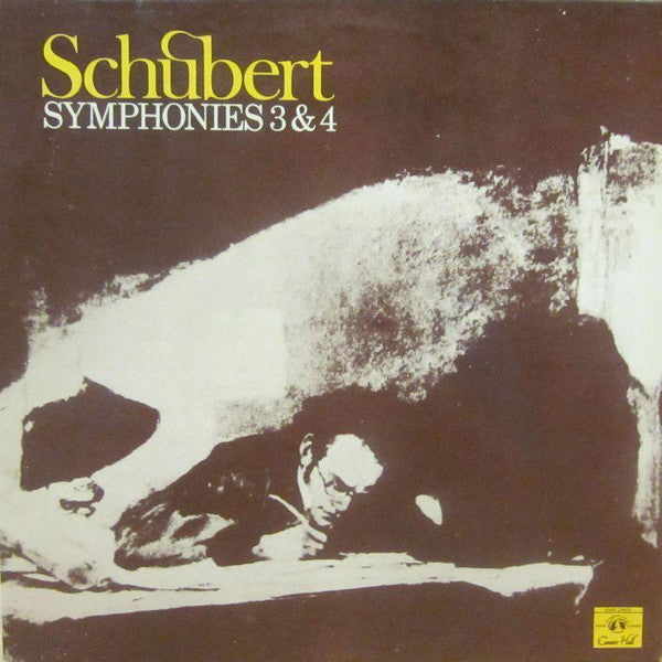 Franz Schubert - Symphonies 3 & 4 - Used Vinyl Record
