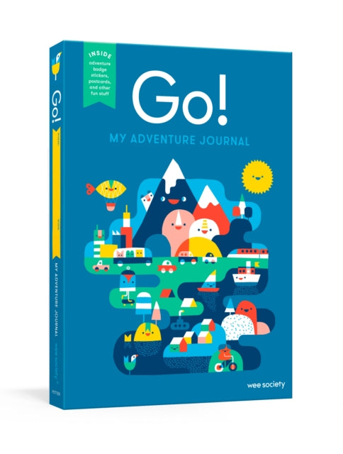 Wee Society - Go! Blue : A Kids&#39; Interactive Travel Diary and Jour