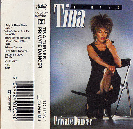 Tina Turner - Private Dancer - Used Cassette