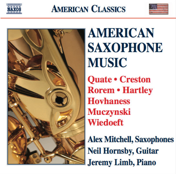 Amy Quate - American Saxophone Music - Used CD
