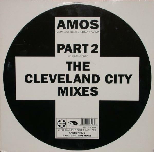 Amos - Only Saw Today / Instant Karma - Used Vinyl Record 12"