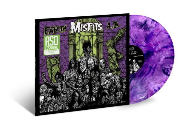MISFITS - EARTH A.D. / WOLFS BLOOD (PURPLE SWIRL VINYL) (RSD ESSENTIAL)