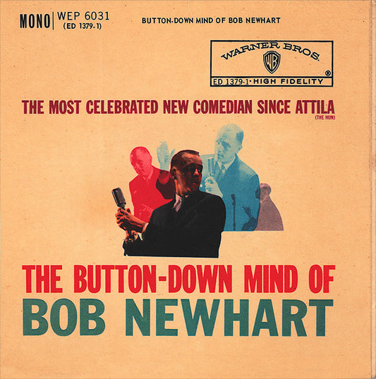 Bob Newhart - Button-Down Mind Of - Used Vinyl Record 7"