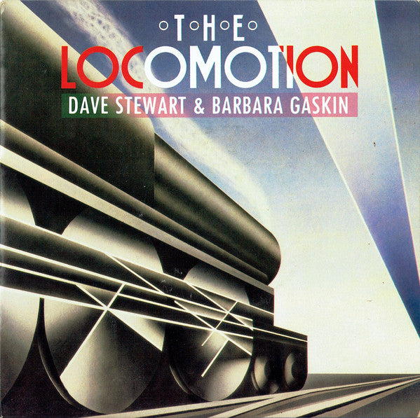 Dave Stewart & Barba - Locomotion - Used Vinyl Record 7"