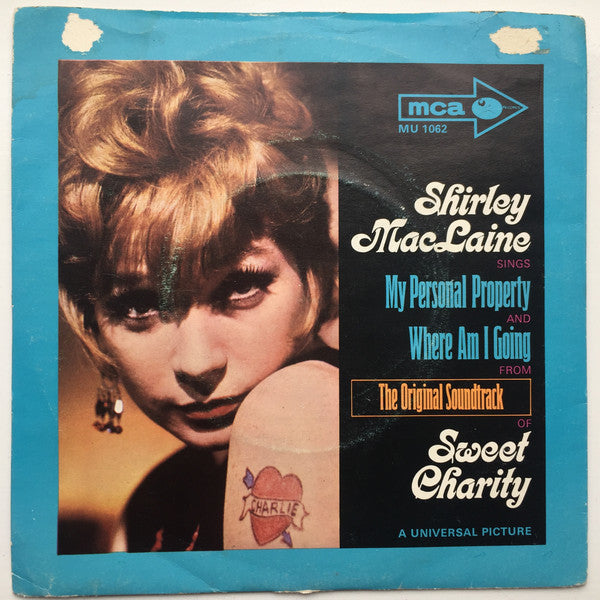 Shirley MacLaine - My Personal Property - Used Vinyl Record 7"