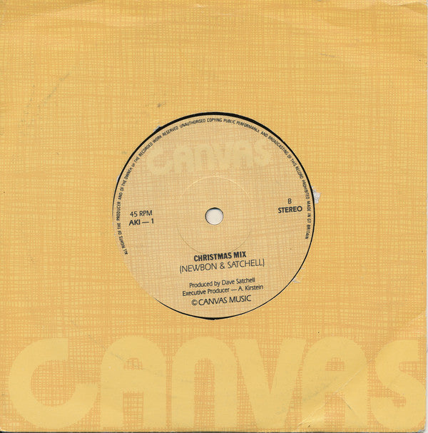 Canvas - I Can't Say Goodnight (At Christmas) - Used Vinyl Record 7"