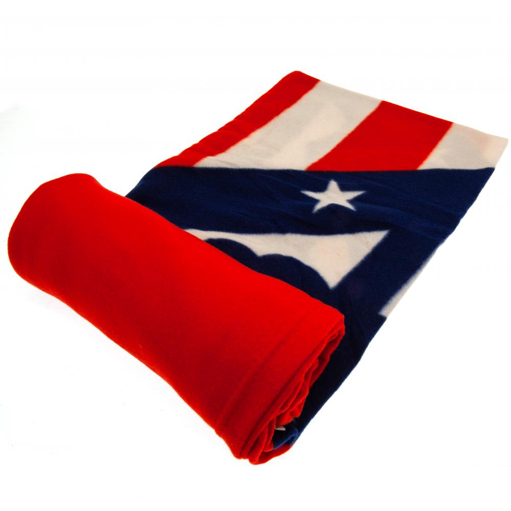 Juventus FC - Atletico Madrid FC Fleece Blanket - Bedding