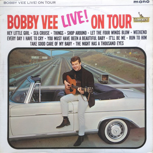 Bobby Vee - Live! On Tour - Used Vinyl Record