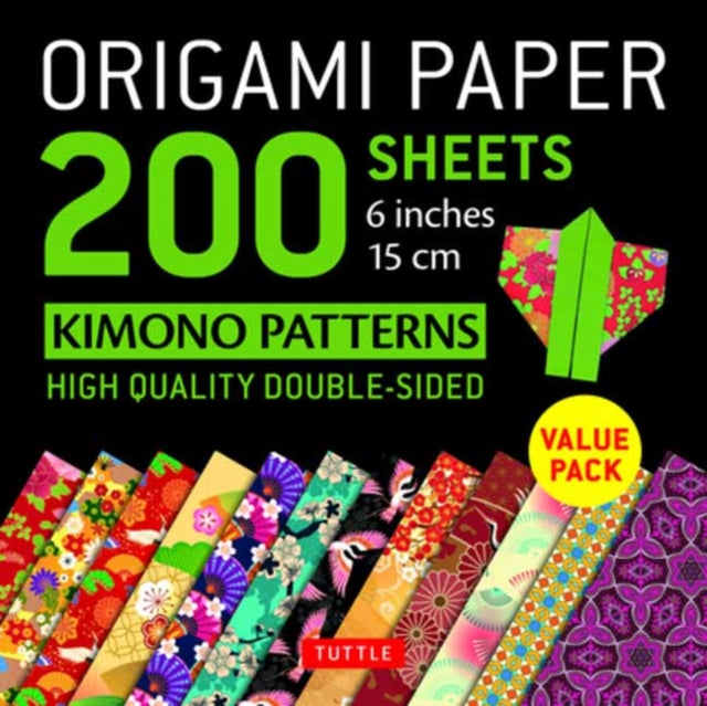 Origami Paper 200 sheets Kimono Patterns 6 (15 cm) - Loose-leaf
