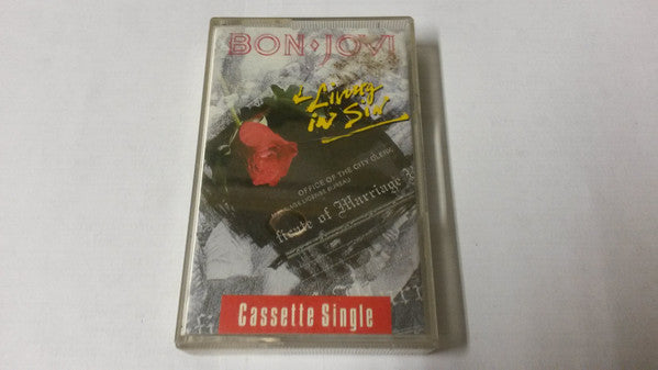 Bon Jovi - Living In Sin - Used Cassette