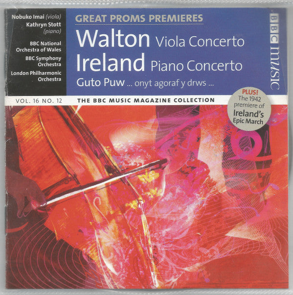 Tadaaki Otaka - Great Proms Premieres: Walton - Viola Concerto, Irela