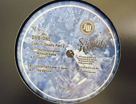 Dub One - Cool 'n' Deadly Part 2 - New Vinyl Record 12"