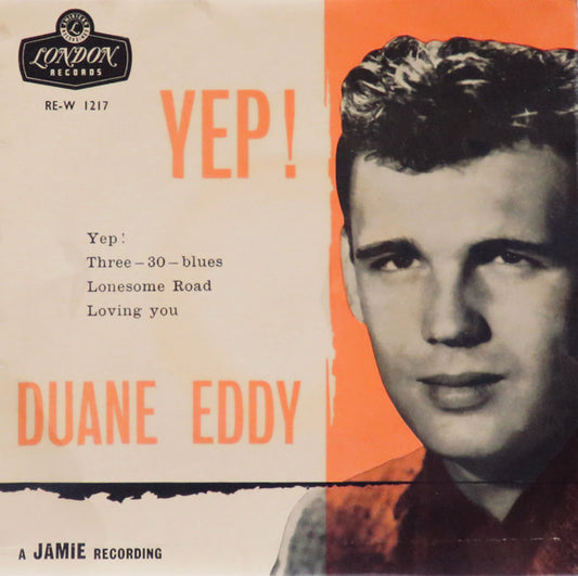 Duane Eddy - Yep! - Used Vinyl Record 7"