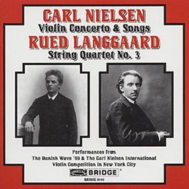 Nielsen Carl August - Violin Concerto & Songs - CD