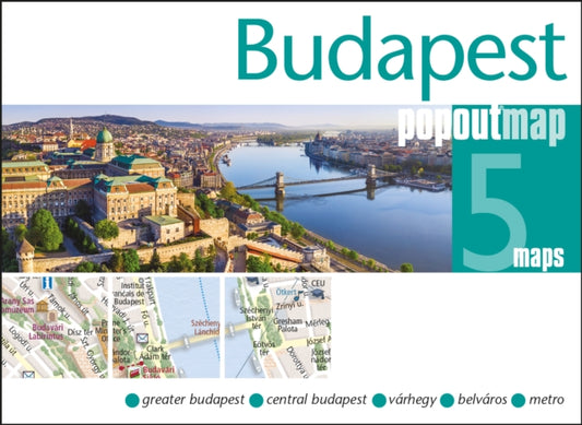 PopOut Maps - Budapest PopOut Map - New Sheet map