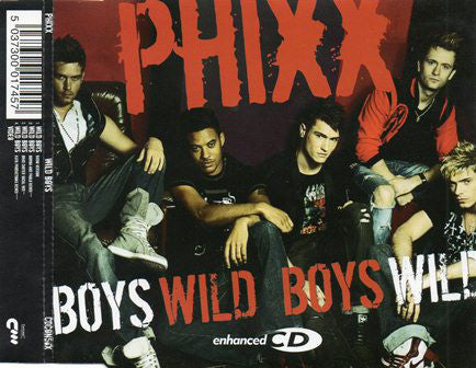 Phixx - Wild Boys - Used CD