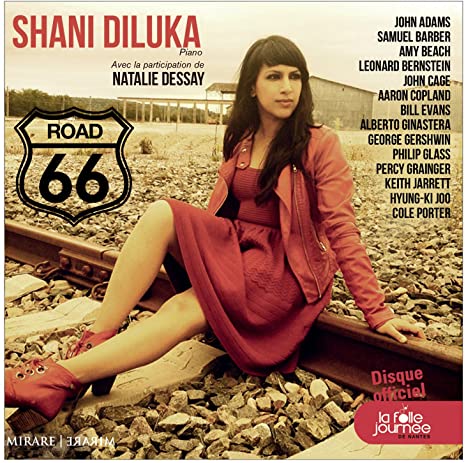 SHANI DILUKA - ROAD 66: AMERICAN PIANO MUSIC - CD ALBUM