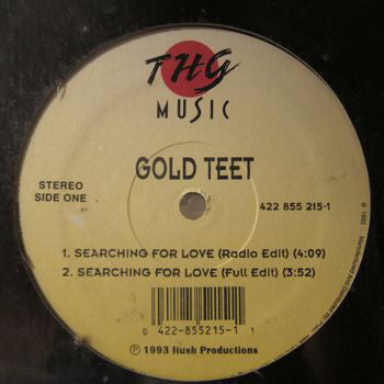 Gold Teet - Searching For Love - Used Vinyl Record 12"