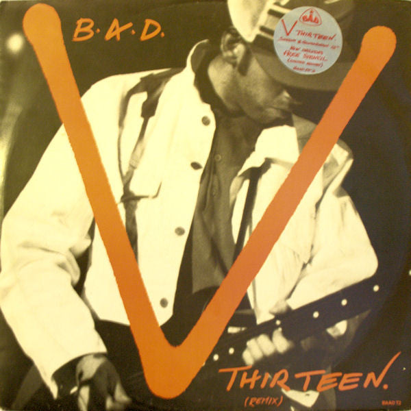 Big Audio Dynamite - V. Thirteen / Hollywood Boulevard - Used Vinyl R