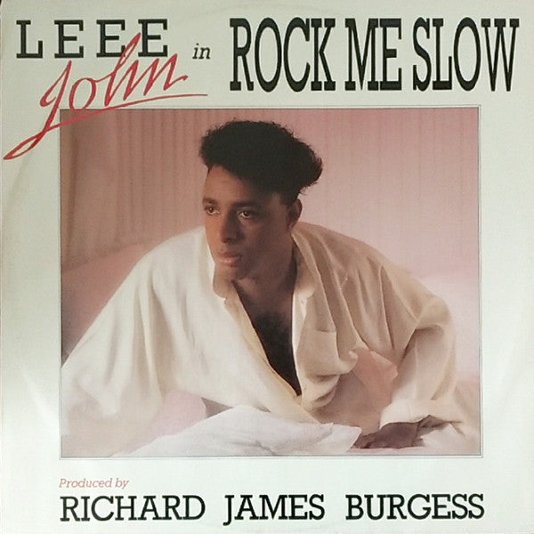 Leee John - Rock Me Slow - Used Vinyl Record 12"
