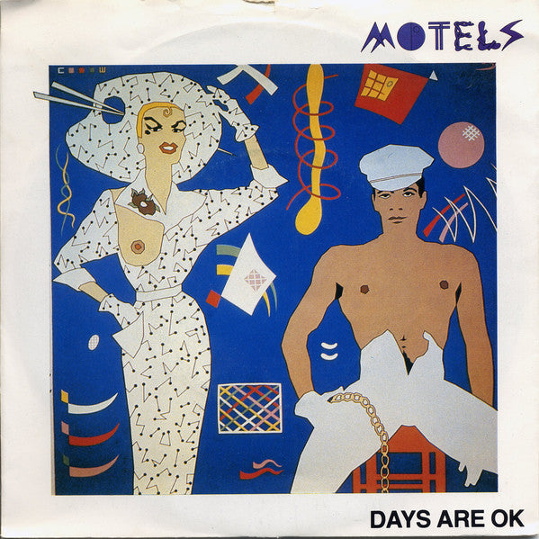 Motels - Days Are OK - Used Vinyl Record 7"
