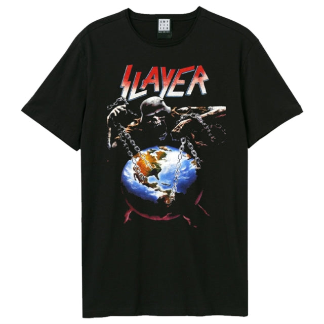 SLAYER - Wolrd Amplifie - tshirt - T Shirt - Small