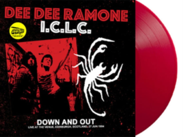 DEE DEE RAMONE I.C.L - Down And Out: Live At The Venue. Edinburgh. Sco