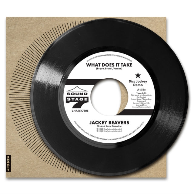 JACKEY BEAVERS - What Does It Take (Orig Demo) / Lover Come Back (Alt