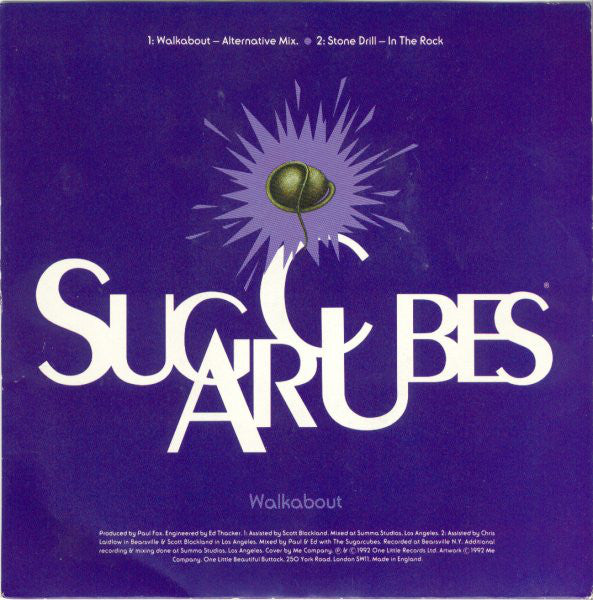 Sugarcubes - Walkabout - Used Vinyl Record 7"