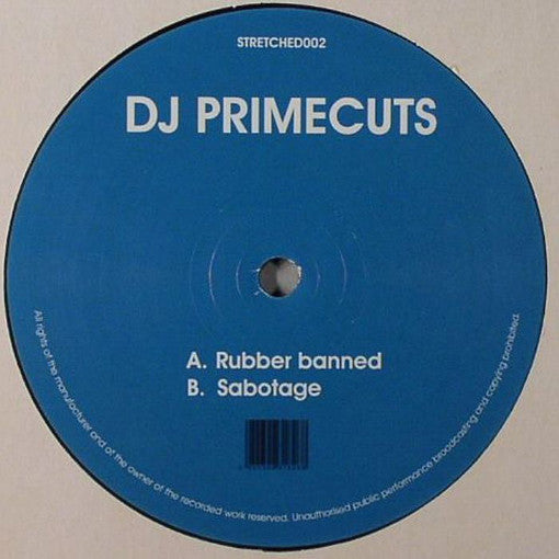 Prime Cuts - Rubber Banned / Sabotage - New Vinyl Record 12"